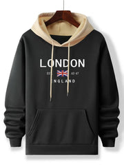 Mens Pullover Printws  Hoodie